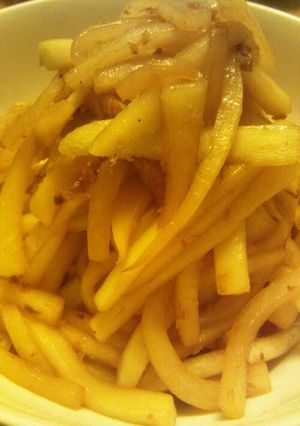自家製寒干し大根のきんぴら-レシピのメイン写真