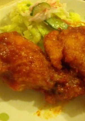 ちょっと一手間ピリ辛フライドチキン-レシピのメイン写真