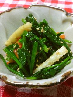 ほうれん草の胡麻和え-レシピのメイン写真