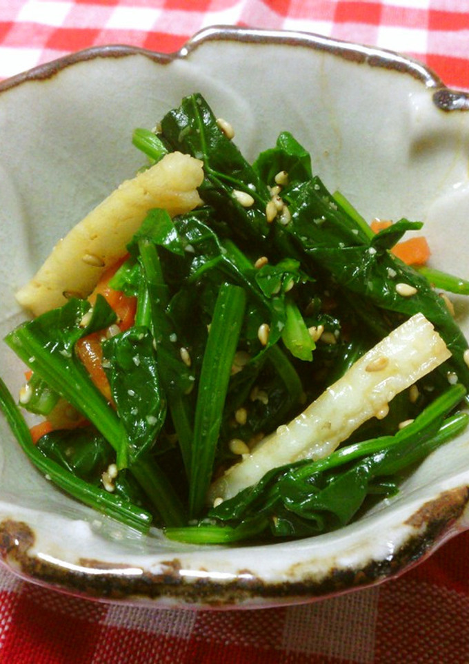 ほうれん草の胡麻和え-レシピのメイン写真