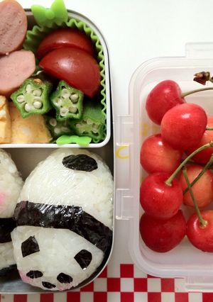 年長さんのお弁当（パンダ）-レシピのメイン写真