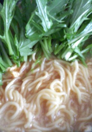 シャキつるっ！あんかけラーメン水菜添え-レシピのメイン写真