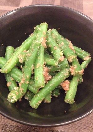 インゲンの胡麻和え-レシピのメイン写真