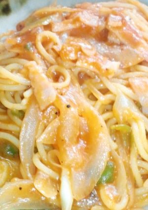 ナポリタンスパゲッチィー-レシピのメイン写真
