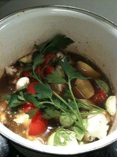 豚の三枚肉で煮込みスープ-レシピのメイン写真