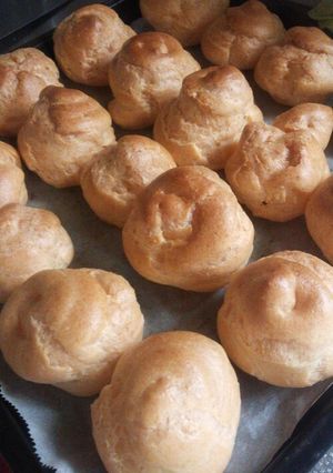 バター無しの簡単シュークリーム 皮-レシピのメイン写真