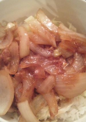 トンテキ丼-レシピのメイン写真