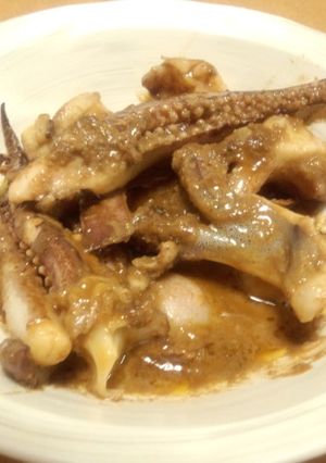 烏賊ゲソの腑焼き-レシピのメイン写真