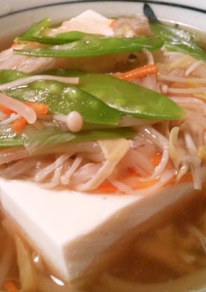 豆腐の野菜あんかけ-レシピのメイン写真