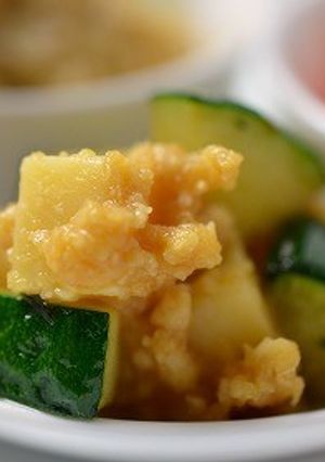 味噌漬けチーズ＆ズッキーニで簡単！前菜-レシピのメイン写真