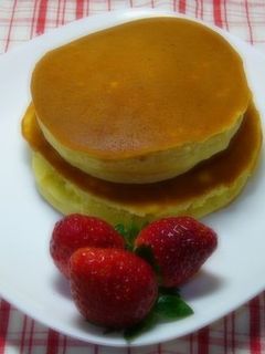 ☆ふかっふかのホットケーキ-レシピのメイン写真