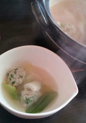 15分で出来る★鶏だんご鍋-レシピのメイン写真