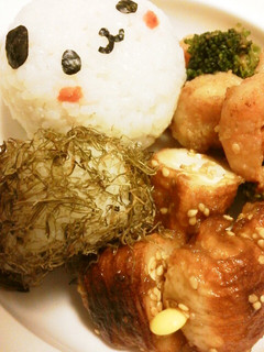 簡単キュート◎パンダのおにぎりキャラ弁○-レシピのメイン写真