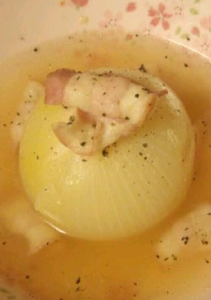 丸ごと玉ねぎスープ-レシピのメイン写真