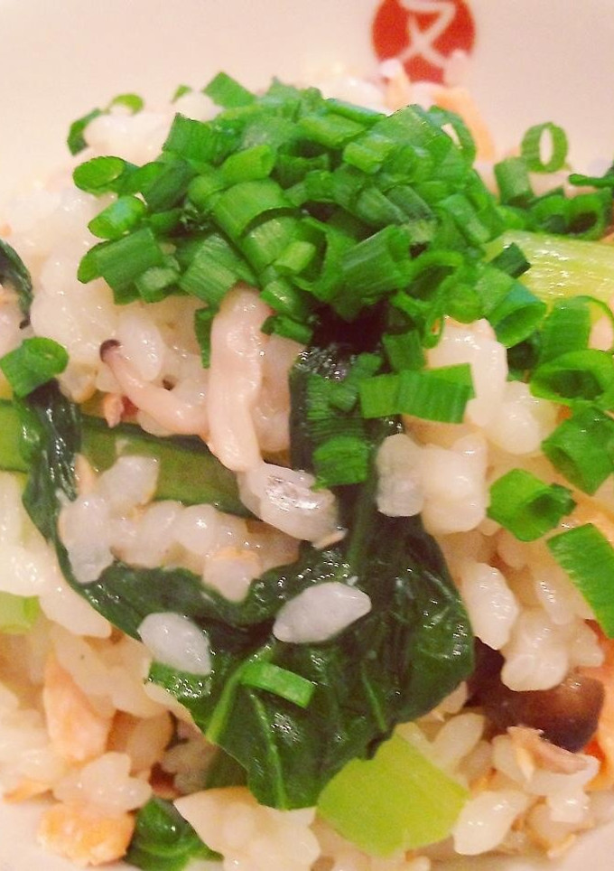 鮭と小松菜の炊き込み御飯-レシピのメイン写真