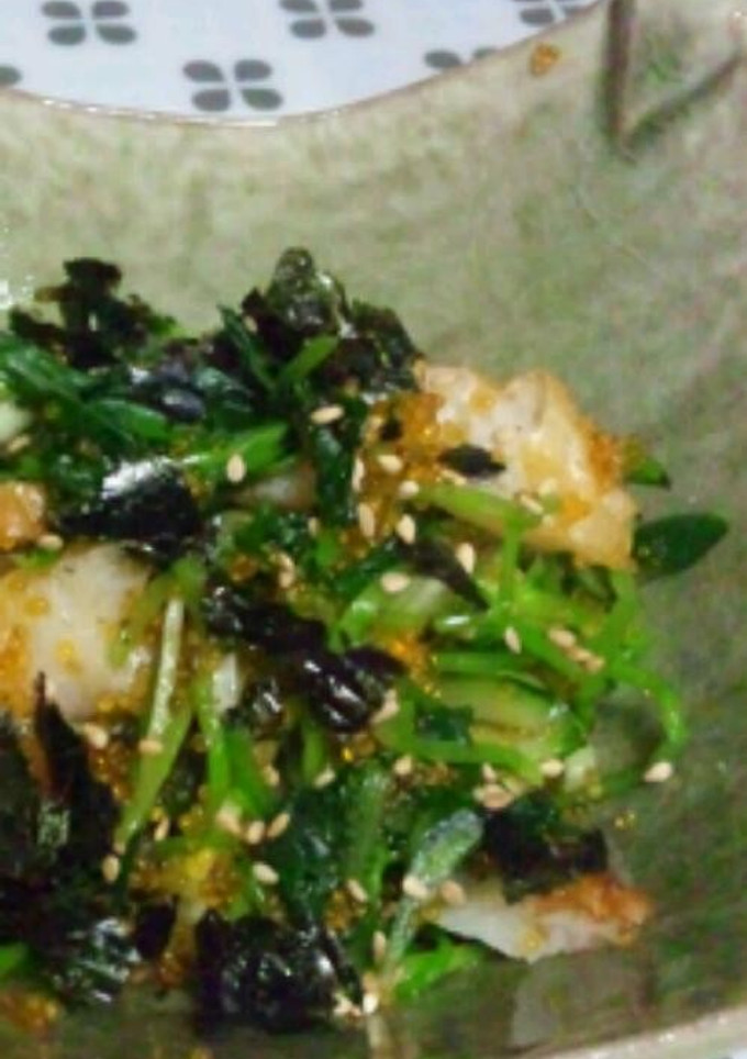 ちくわと三つ葉の磯辺合え-レシピのメイン写真