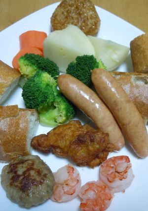 ホットプレートでチーズフォンデュ@覚書-レシピのメイン写真