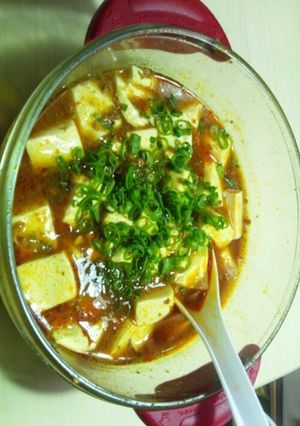 電子レンジで簡単、麻婆豆腐♪-レシピのメイン写真
