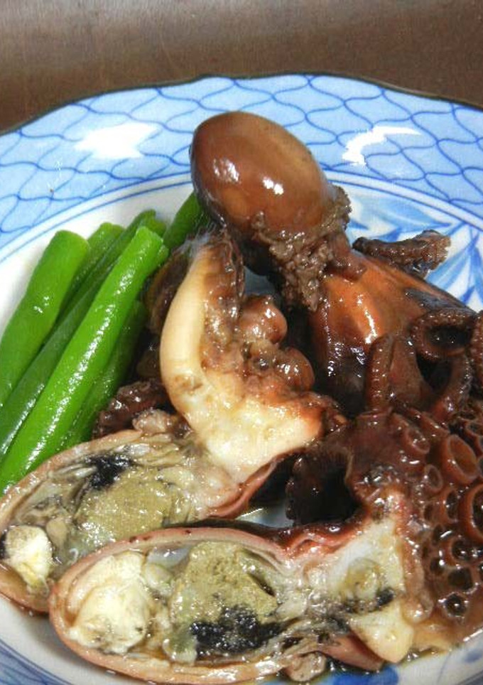 イイダコの煮付け-レシピのメイン写真