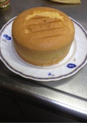 プレーンなスポンジ-レシピのメイン写真