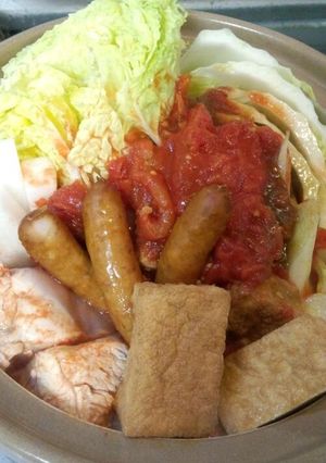 簡単♪トマト鍋-レシピのメイン写真