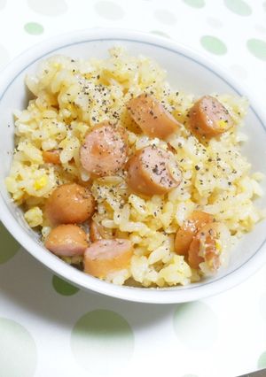 簡単☆激ウマ☆ガーリックマヨ炒飯-レシピのメイン写真