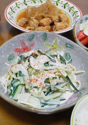 旨ぁ！！さきいかのピリ辛サラダ♪-レシピのメイン写真