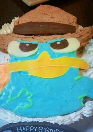 ペリーでお誕生日キャラケーキ！-レシピのメイン写真