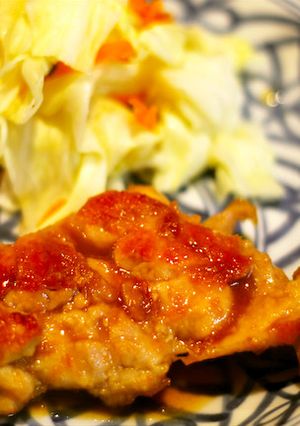 鶏肉のハチミツ生姜焼き-レシピのメイン写真