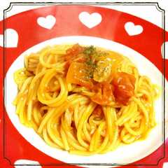 รูปของ 簡単節約♪ツナトマトクリームパスタ♥