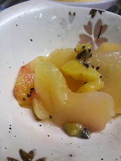 ☆りんごとキウイの甘煮☆-レシピのメイン写真