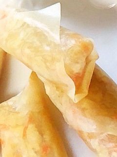 ベジタリアンの春巻き-レシピのメイン写真