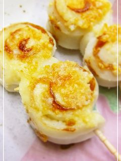 簡単♪ちくわ*マヨ粉チーズ焼き♡-レシピのメイン写真