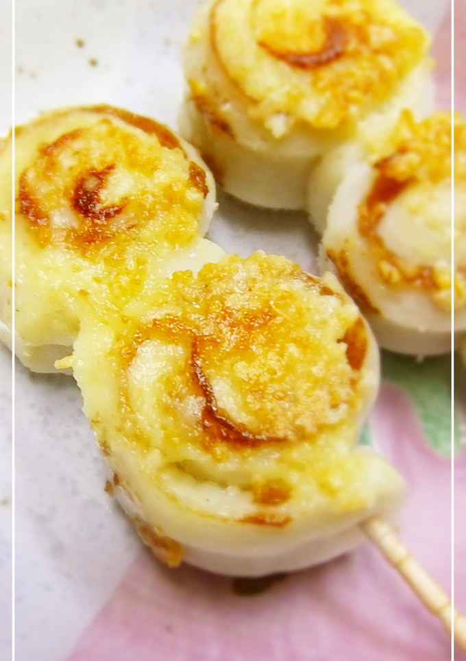 簡単♪ちくわ*マヨ粉チーズ焼き♡-レシピのメイン写真