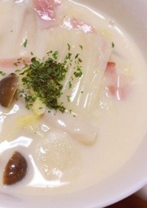 簡単！白菜のクリーム煮-レシピのメイン写真