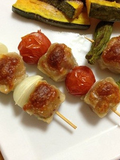 焼売とベジ串焼き-レシピのメイン写真