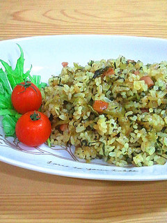 *簡単*コク深♪高菜のオイマヨ炒飯-レシピのメイン写真