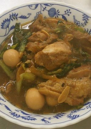 大量★本格的ポーク＆チキンアドボ-レシピのメイン写真