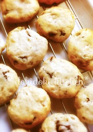 カントリーマアム風チョコバナナクッキー-レシピのメイン写真