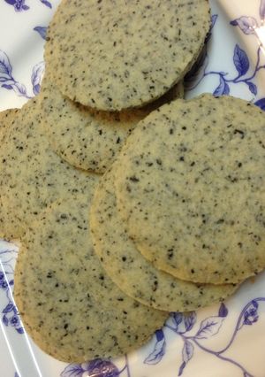 黒ごまクッキー ポリ袋で簡単！-レシピのメイン写真