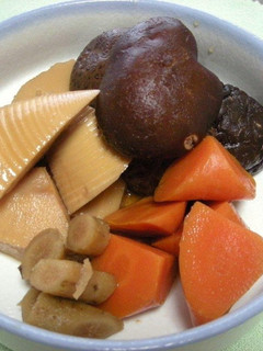 ふっくら☆干しシイタケと筍の煮物-レシピのメイン写真
