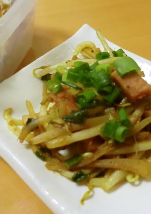 お弁当にあと一品!もやしのカレー炒め-レシピのメイン写真
