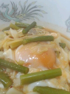 お味噌汁リメイク!味噌キムチうどん♪-レシピのメイン写真