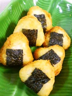 お弁当に☆じゃがいもおにぎり♪-レシピのメイン写真