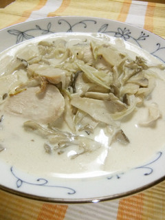 簡単☆鶏むね肉ときのこのクリーム煮♡-レシピのメイン写真