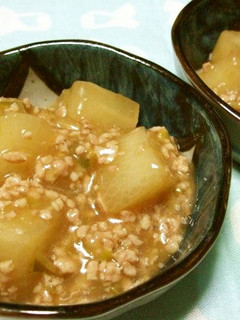 すぐできる♪あったか大根のそぼろあん煮-レシピのメイン写真