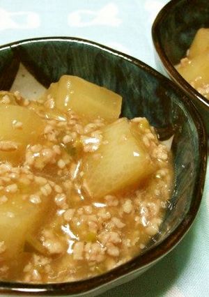 すぐできる♪あったか大根のそぼろあん煮-レシピのメイン写真