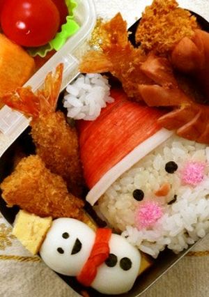 年長さんのお弁当（大好きなクリスマス）-レシピのメイン写真