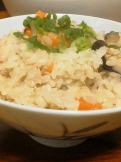 ツナだらけ炊き込みごはん-レシピのメイン写真