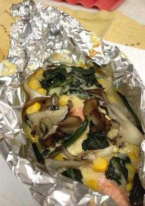 鮭のマヨチーズ☆ホイル焼き-レシピのメイン写真